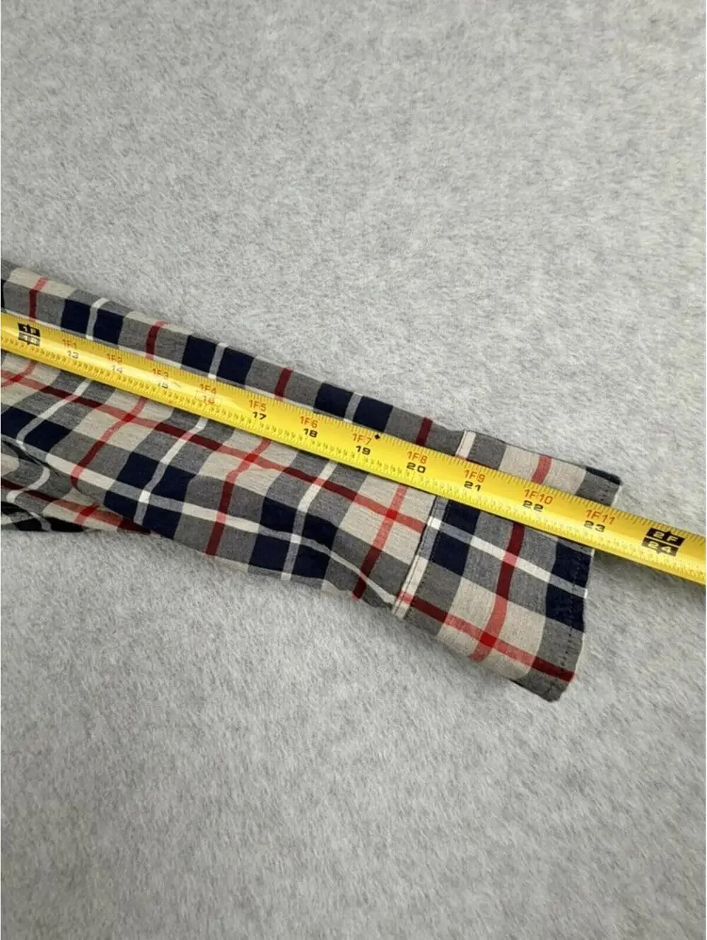 J.CREW Long Sleeve Button Up Shirt Mens S Multicolor Plaid Slim Untucked Flex
